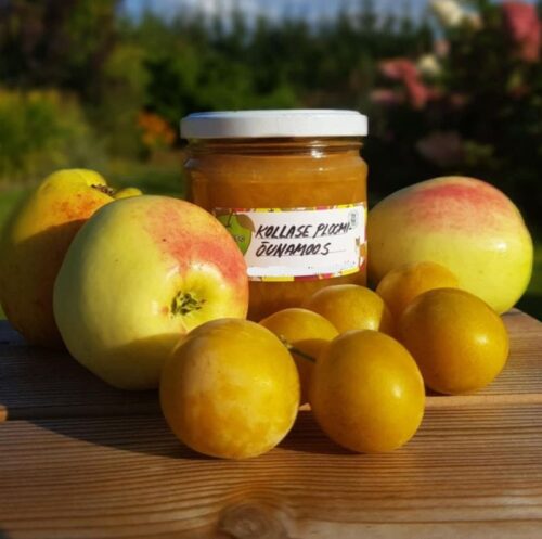 Kollase ploomi-õunamoos